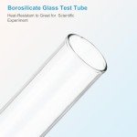 25ml Glass Test Tubes - 20 Pack Clear