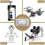 420 Pcs Black/White Nylon Flat Washers Kit