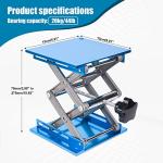 LABALPHA 15x15cm Lab Jack Aluminum Stand