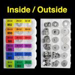 Stainless Steel Fender Washers Assortment Set (280pcs)