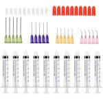 50 Pack 3ml Syringes with Blunt Tip Needles