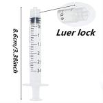 50 Pack 3ml Syringes with Blunt Tip Needles