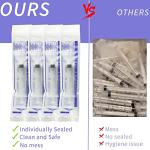 100 Pack of Sterile 3ml Luer Lock Syringes