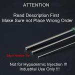 50 Pack 3ml Syringes with Blunt Tip Needles