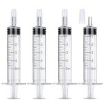 12-Pack 5ml Syringes with Caps - No Needles
