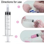 12-Pack 5ml Syringes with Caps - No Needles