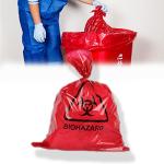 Disposable Biohazard Waste Bags - 20 Gallon Capacity