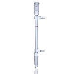 Laboy Glass Liebig Reflux Column 200mm 24/40 Joints