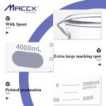 170oz Heavy-Duty Borosilicate Glass Beaker