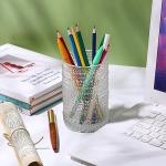 Set of 6 Thick Base Hobnail Glasses, 15 oz