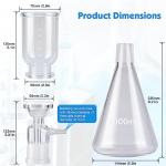 1000mL Lab Vacuum Filtration Distillation Kit