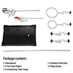 Wisamic Chemistry Lab Stand Set with Retort Rings