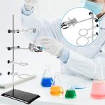 Wisamic Chemistry Lab Stand Set with Retort Rings