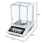 U.S. Solid 0.1 mg Electronic Analytical Balance