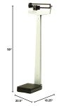 Health o Meter Professional 400KL Mechanical Medical Scale