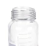 500 mL Wide Mouth Glass Storage Bottles - 6 Pack