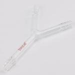 Stonylab 8mm Borosilicate Glass Y-Connector Adapter