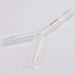 Stonylab 8mm Borosilicate Glass Y-Connector Adapter