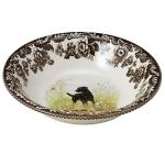 Black Labrador Cereal Bowl - 8” Earthenware