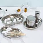 Stainless Steel Kidney Trays Set – Reusable Metal Bowls