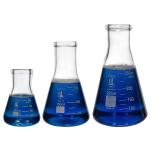 5-Piece Borosilicate Erlenmeyer Flask Set