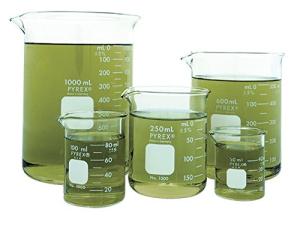 Corning Pyrex Griffin Low Form Beaker Set