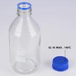 Stonylab 1000ml Glass Storage Bottle with Cap