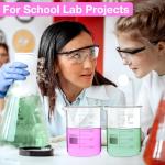 1000ml Borosilicate Glass Beakers - Set of 3