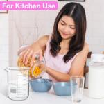 1000ml Borosilicate Glass Beakers - Set of 3