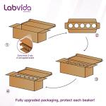 Heavy Duty Glass Beakers Set - 5 Piece