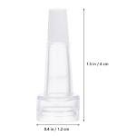 100Pcs Glass Dropper Caps for Vials and Bottles