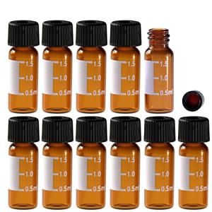 ALWSCI 2ml Amber HPLC Vials - 100 Pack