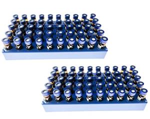 MUHWA 2ml HPLC Autosampler Vials with Racks