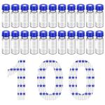 2ML Borosilicate Glass Autosampler Vials - 100 Pcs