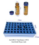 MUHWA 2ml HPLC Autosampler Vials with Racks