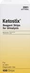 Ketostix Urinalysis Ketone Test Strips, 100-Count