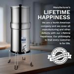 Survivor Filter Stainless Steel Gravity Water Filter