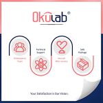 Okulab 2-Piece Detachable Test Tube Rack Set