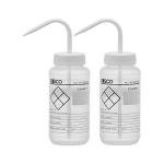 EISCO 2PK Chemical Wash Bottles, 500ml