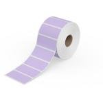 Purple Thermal Sticker Labels - Roll of 1,000