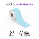 Purple Thermal Sticker Labels - Roll of 1,000