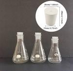 Zorfeter 10-Pack Tapered White Rubber Stoppers