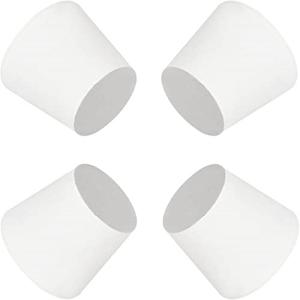 8# White Rubber Stopper - Set of 4