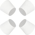 8# White Rubber Stopper - Set of 4