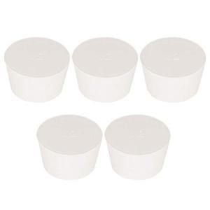 5PK Solid Rubber Stoppers - Size 2.01