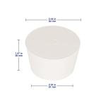 5PK Solid Rubber Stoppers - Size 2.01