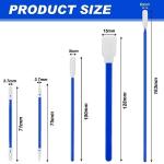 500 Pack Foam Tip Cleaning Swab Kit for Labs