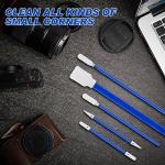 500 Pack Foam Tip Cleaning Swab Kit for Labs