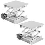 SHEUTSAN 2-Pack Stainless Steel Lab Lift Stands