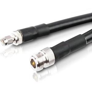 25ft Helium Miner Cable: N Type Female to SMA Male